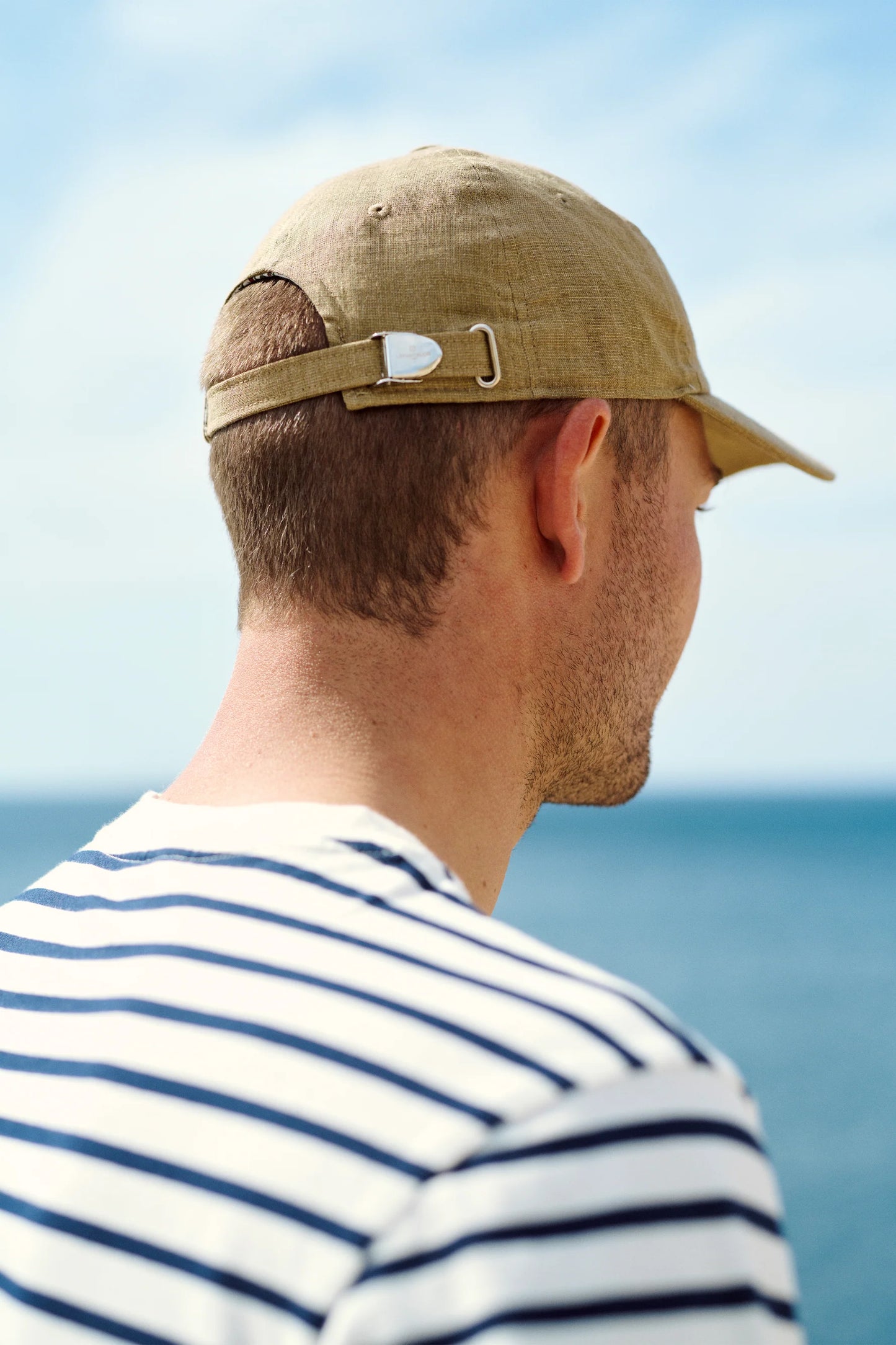 Casquette Coton-Lin Brun – Style minimal & respirant