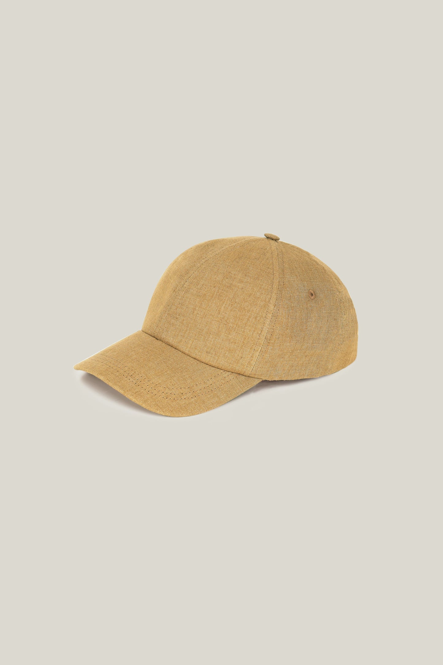 Casquette Coton-Lin Brun – Style minimal & respirant
